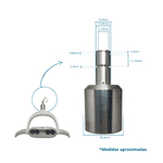 Cabeçote Refletor Odontológico 4 Leds Compatível Gnatus