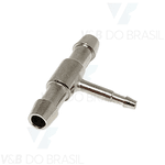 Conexão Tee (Sem Porcas) para Mangueira 3,3 X 3,3 X 1,6mm