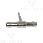 Conexão Tee (Sem Porcas) para Mangueira 3,3 X 3,3 X 1,6mm