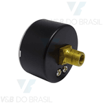 Manômetro Horizontal com Rosca de 1/8