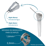 Seringa Tríplice Odontológica Plus