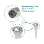 Seringa Tríplice Odontológica Plus