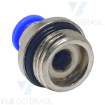 Conexão Engate Rápido Macho 08mm X 1/2 Bsp