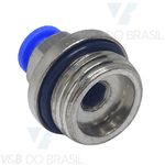Conexão Engate Rápido Macho 06mm X 1/2 Bsp
