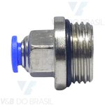 Conexão Engate Rápido Macho 06mm X 1/2 Bsp