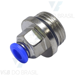 Conexão Engate Rápido Macho 06mm X 1/2 Bsp