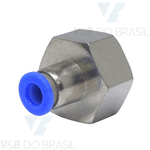 Conexão Engate Rápido Fêmea 06mm X 1/2 Bsp