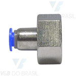 Conexão Engate Rápido Fêmea 06mm X 1/2 Bsp
