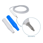 Caneta Ultrassom C/ Capa Silicone Branco/azul