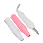 Caneta Ultrassom C/ Capa Silicone Branco/rosa