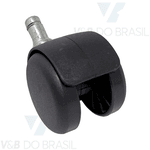 Rodízio para Mocho sem Bucha Pvc (Preto)