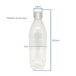 Reservatório Pet 500ml Cristal Compatível Gnatus/dabi/kavo