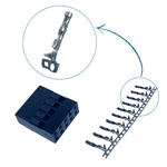 Kit Conector 10 Vias e Terminal Dupont Fêmea