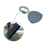 Pedal Comando Elétrico Cadeira Odontológica Cinza Gnatus
