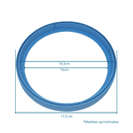 Anel Silicone Vedação Autoclave 5l Compatível Cristofoli