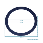 Anel Silicone Vedação Autoclave 5l Compatível Ecel