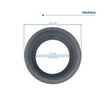 Borracha Vedação Cuspideira Mufla Bacia Compatível Gnatus