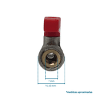 Válvula Purgadora 1/4" Npt Compressor de Ar (dreno Purgador)