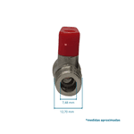 Válvula Purgadora 1/4" Npt Compressor de Ar (dreno Purgador)