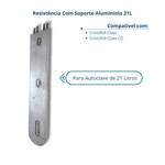 Resistência C/ Suporte Alumínio 21l Compatível Cristófoli