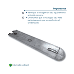 Resistência C/ Suporte Alumínio 21l Compatível Cristófoli