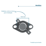 Termostato Cerâmico Blindado 250°c Compatível Cristófoli