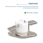 Termostato Cerâmico Blindado 250°c Compatível Cristófoli