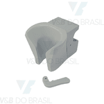 Suporte Pontas e Seringas com Lingueta S/ Válvula Cinza Dabi