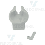 Suporte Pontas e Seringas com Lingueta S/ Válvula Cinza Dabi