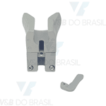 Suporte Pontas e Seringas com Lingueta S/ Válvula Cinza Dabi
