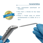 Seringa Tríplice Odontológica Premium