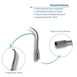 Ponta Tip Inserto Ultrassom G10 G Compatível Dentflex Gnatus