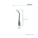 Ponta Tip Inserto Ultrassom G10 G Compatível Dentflex Gnatus
