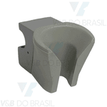 Suporte de Pontas e Seringas sem Lingueta Cinza Dabi