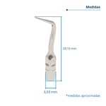 Ponta Tip Inserto Ultrassom P4 G Compatível Dentflex Gnatus
