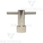 Chave Tee para Tampa Caneta Alta Rotação Rs 5/16