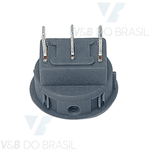 Botão (3 Polos 1 Posição) Posições Cuspideira C/ Trava Dabi