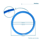 Anel Silicone Vedação Ac Vitale 12l Compatível Cristófoli 