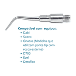 Ponta Tip Inserto para Ultrassom Perio Sub Ecel
