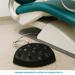 Pedal Comando Odontológico Preto Compatível Kavo