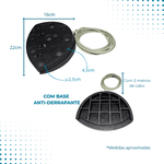 Pedal Comando Odontológico Preto Compatível Kavo