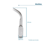 Ponta Tip Inserto para Ultrassom G1 Compatível Gnatus