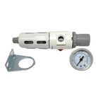 Filtro Regulador Ar C/ Dreno Semi-automático 1/4 C/ Proteção