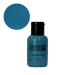 Tinta Acrílica Fosca para Couro e Tecido - Pack Turqueza com 5 Cores - Custom Ink Nuances 30ml