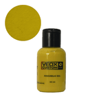Tinta Acrílica Fosca para Couro e Tecido - Pack Amarelo com 5 Cores - Custom Ink Nuances 30ml 