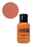 Tinta Acrílica Fosca para Couro e Tecido - Pack Tangerina com 5 Cores - Custom Ink Nuances 30ml