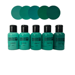Tinta Acrílica Fosca para Couro e Tecido - Pack Completo com 60 Cores - Custom Ink Nuances 