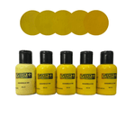 Tinta Acrílica Fosca para Couro e Tecido - Pack Completo com 60 Cores - Custom Ink Nuances 