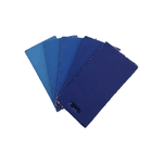 Tinta Acrílica Fosca para Couro e Tecido - Pack Azul com 5 Cores - Custom Ink Nuances 30ml