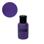 Tinta Acrílica Fosca para Couro e Tecido - Pack Roxo com 5 Cores - Custom Ink Nuances 30ml 